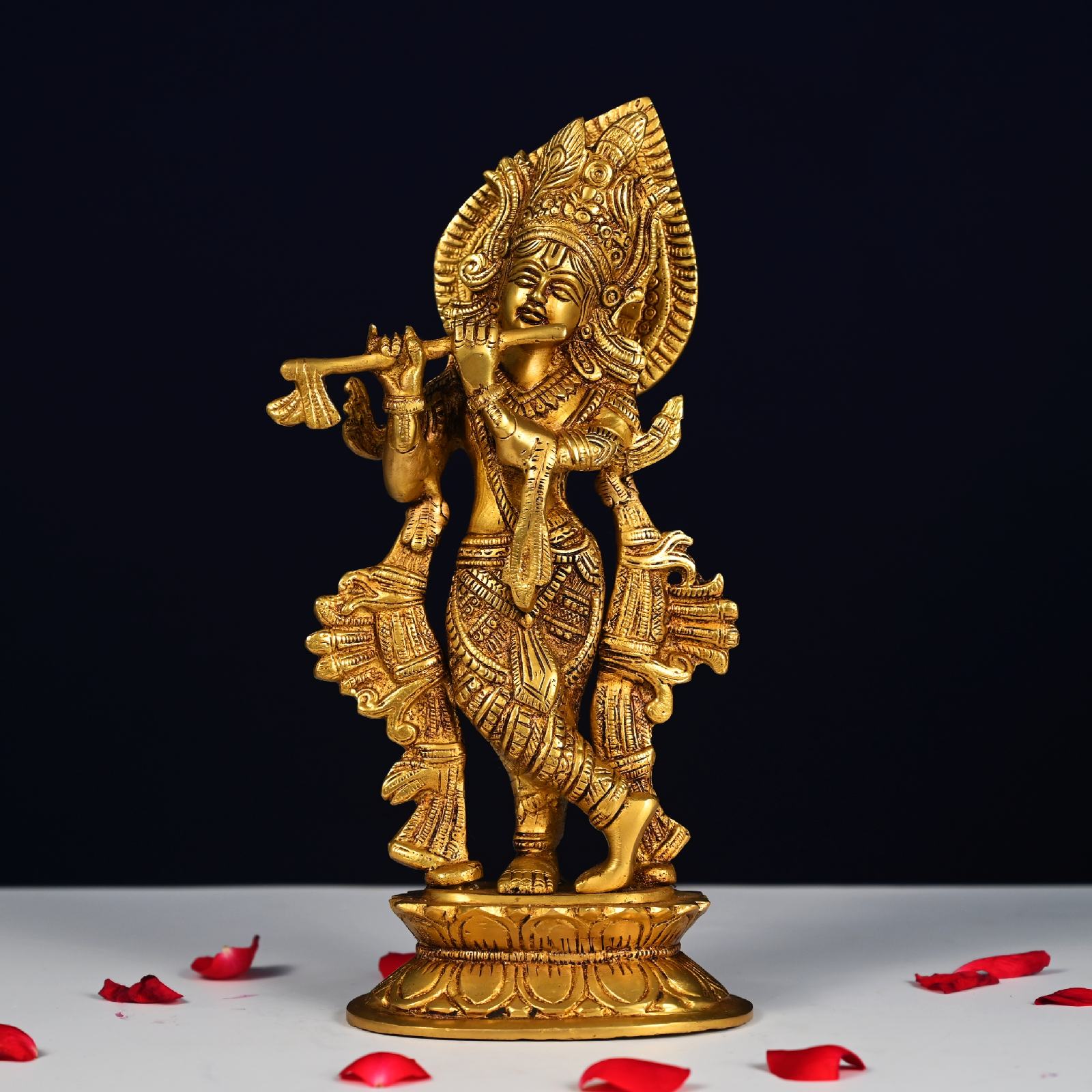 Brass Radha Krishna