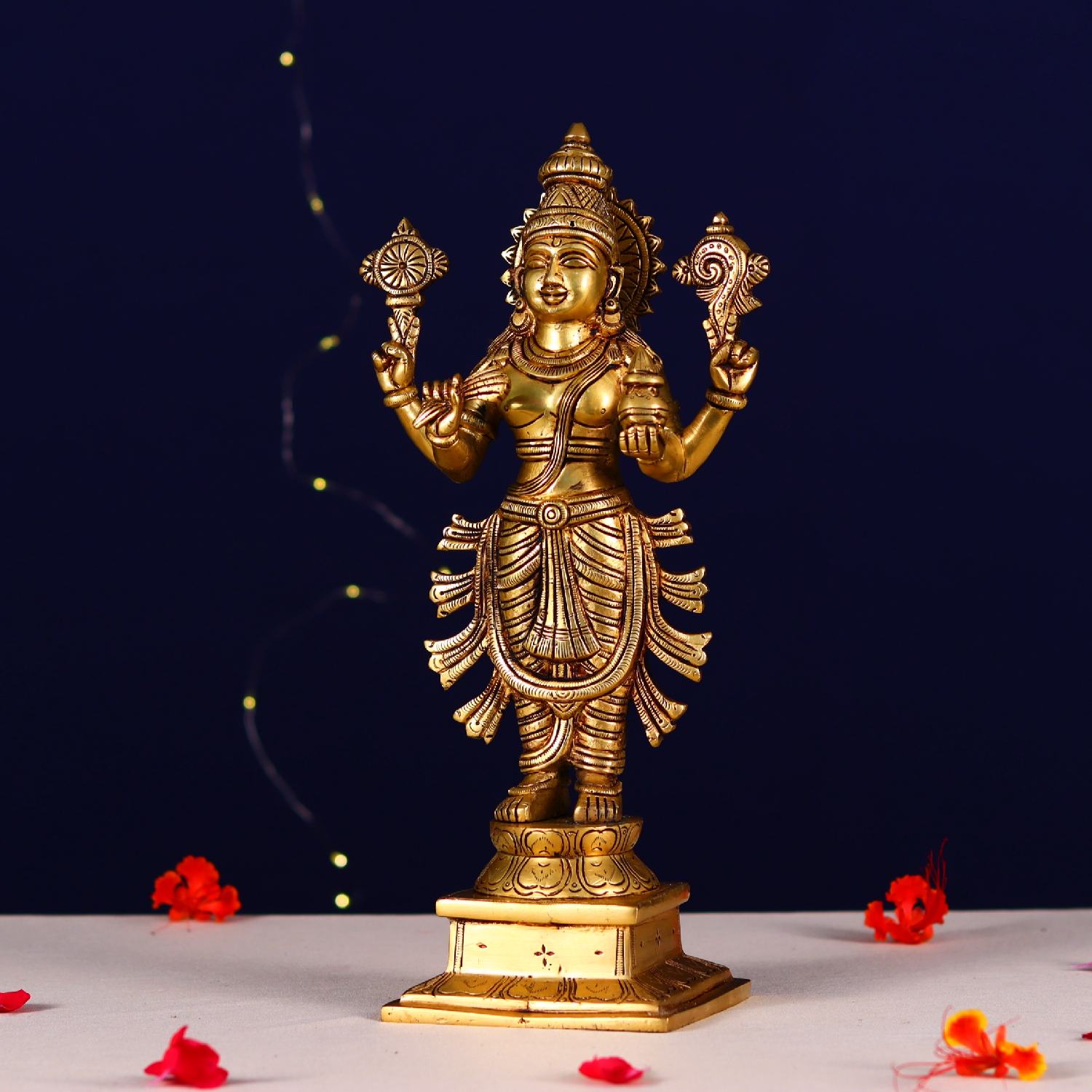 Brass Super Fine Lord Dhanvantri Statue