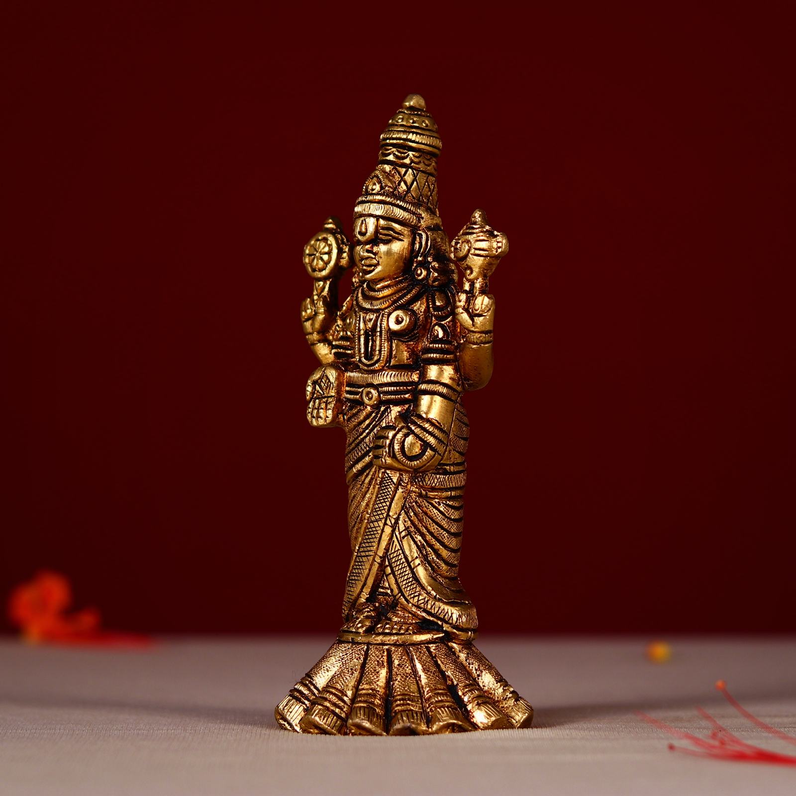 Brass Tirupati Balaji Idol