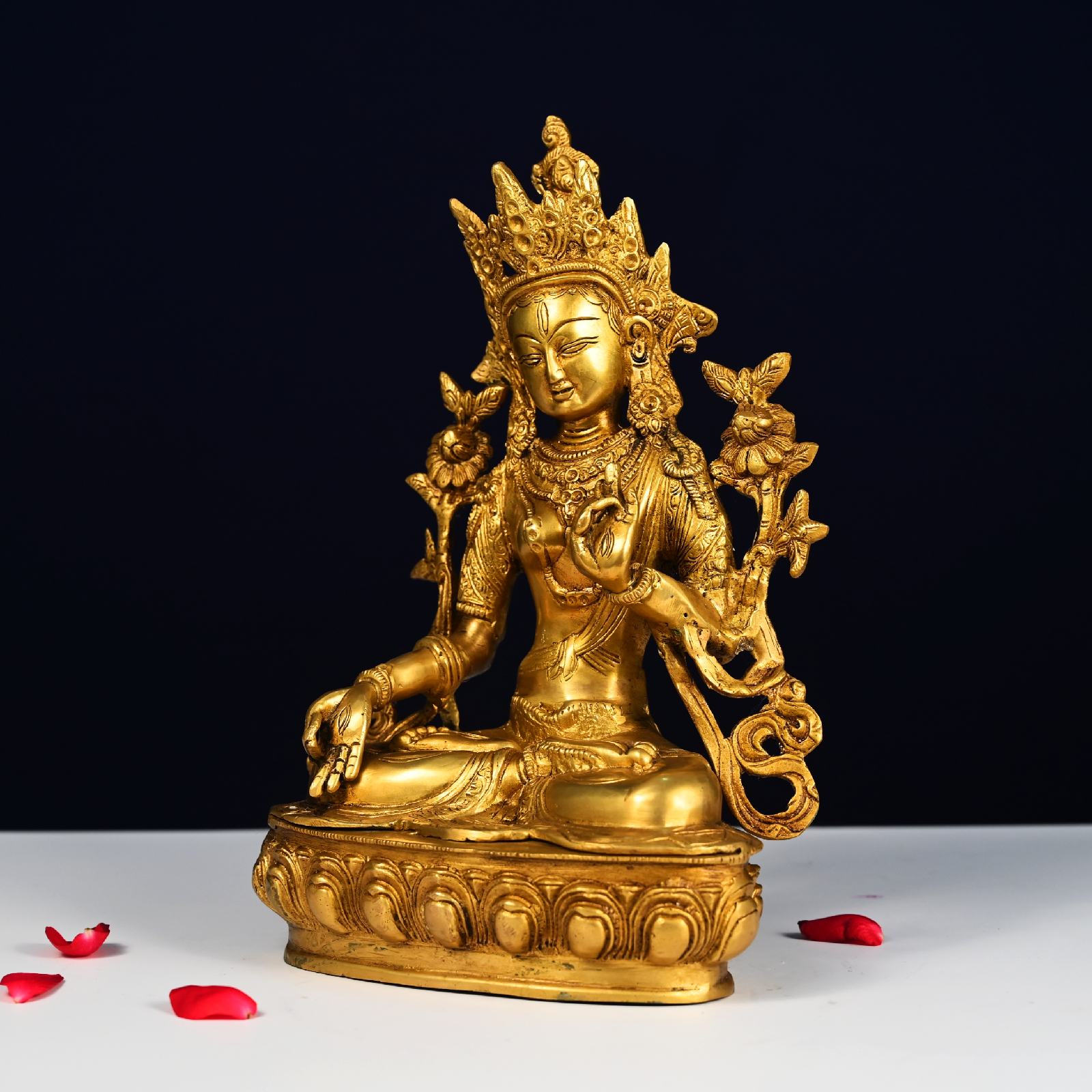 Brass Tara Devi Idol