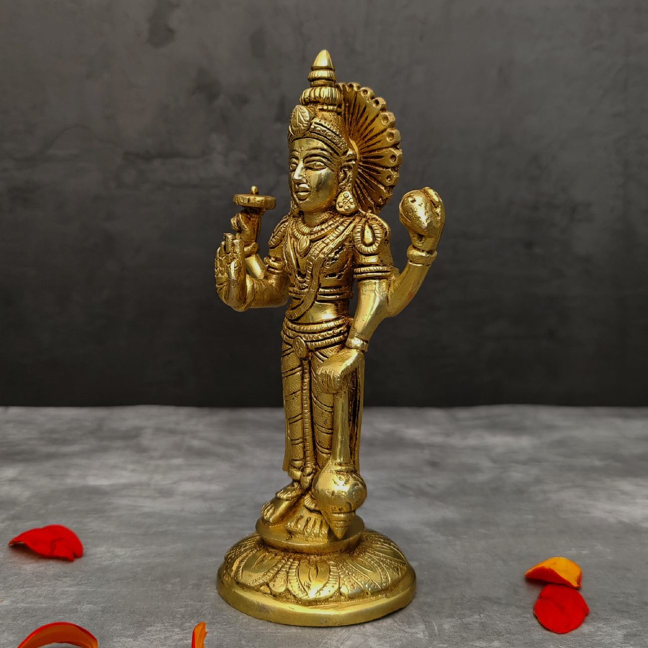 Brass Narayan / Vishnu Murti