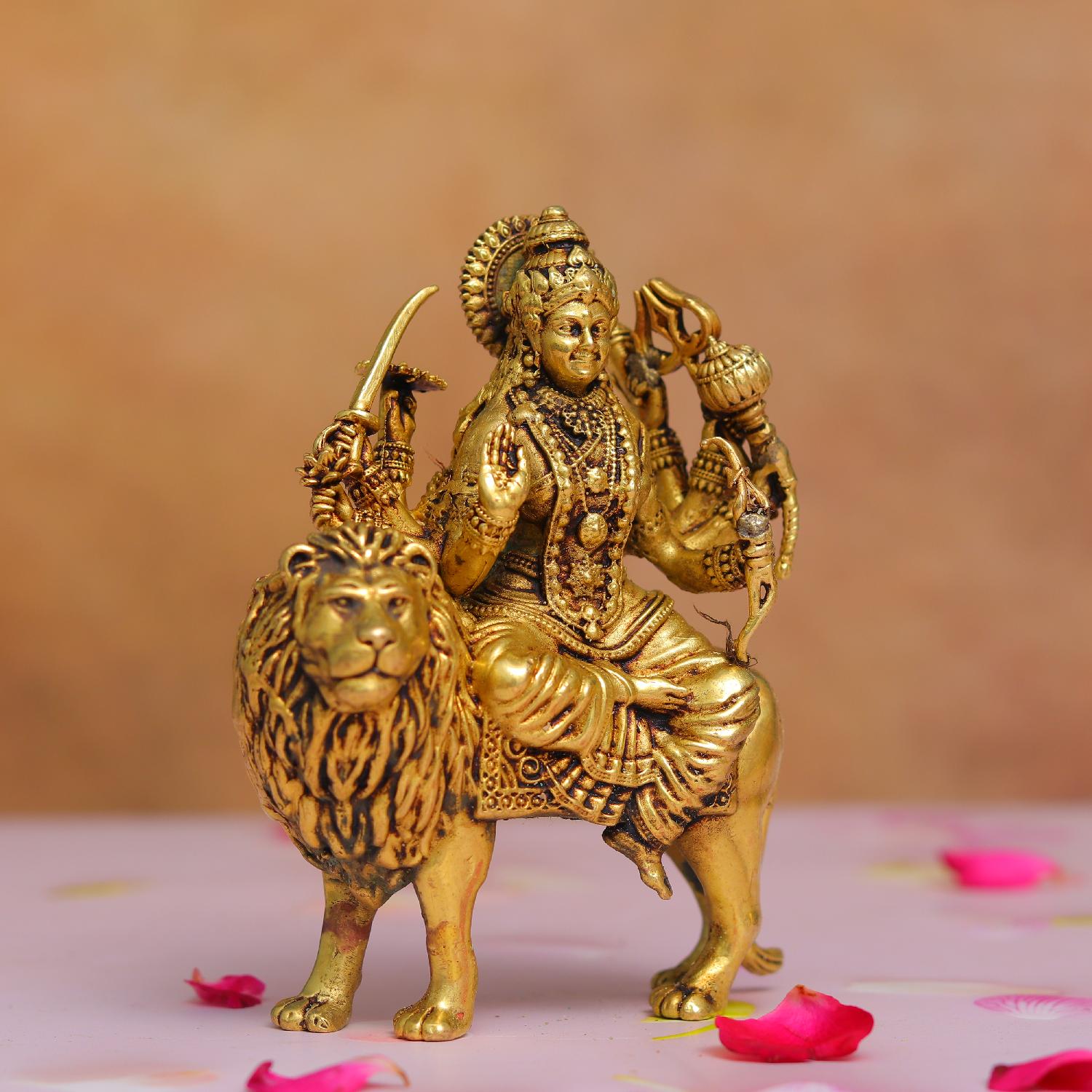 Brass Durga Murti