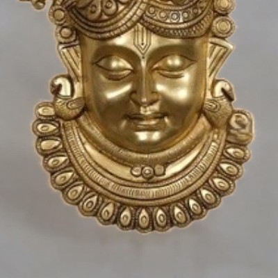 Brass Shreenath ji Wall Hanging Decor
