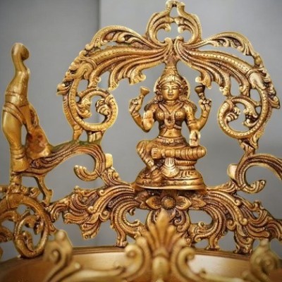 Lakshmi Maa Urli Traditional Brass