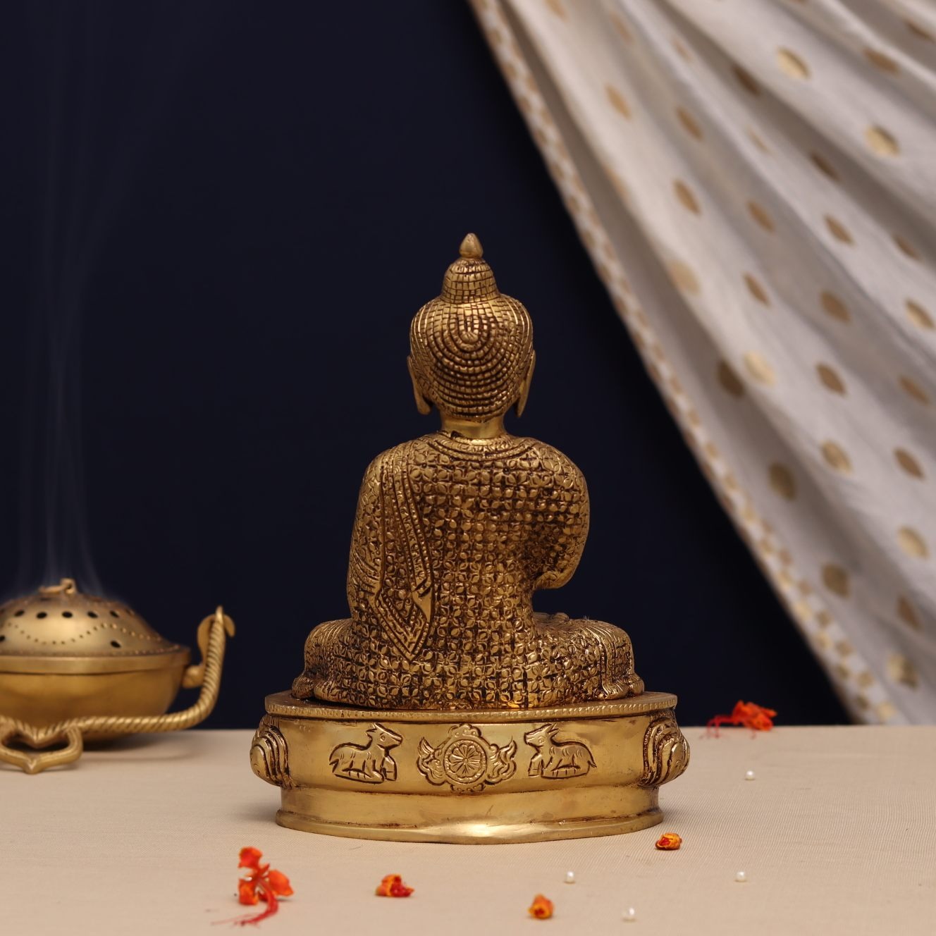 Brass Buddha Idol