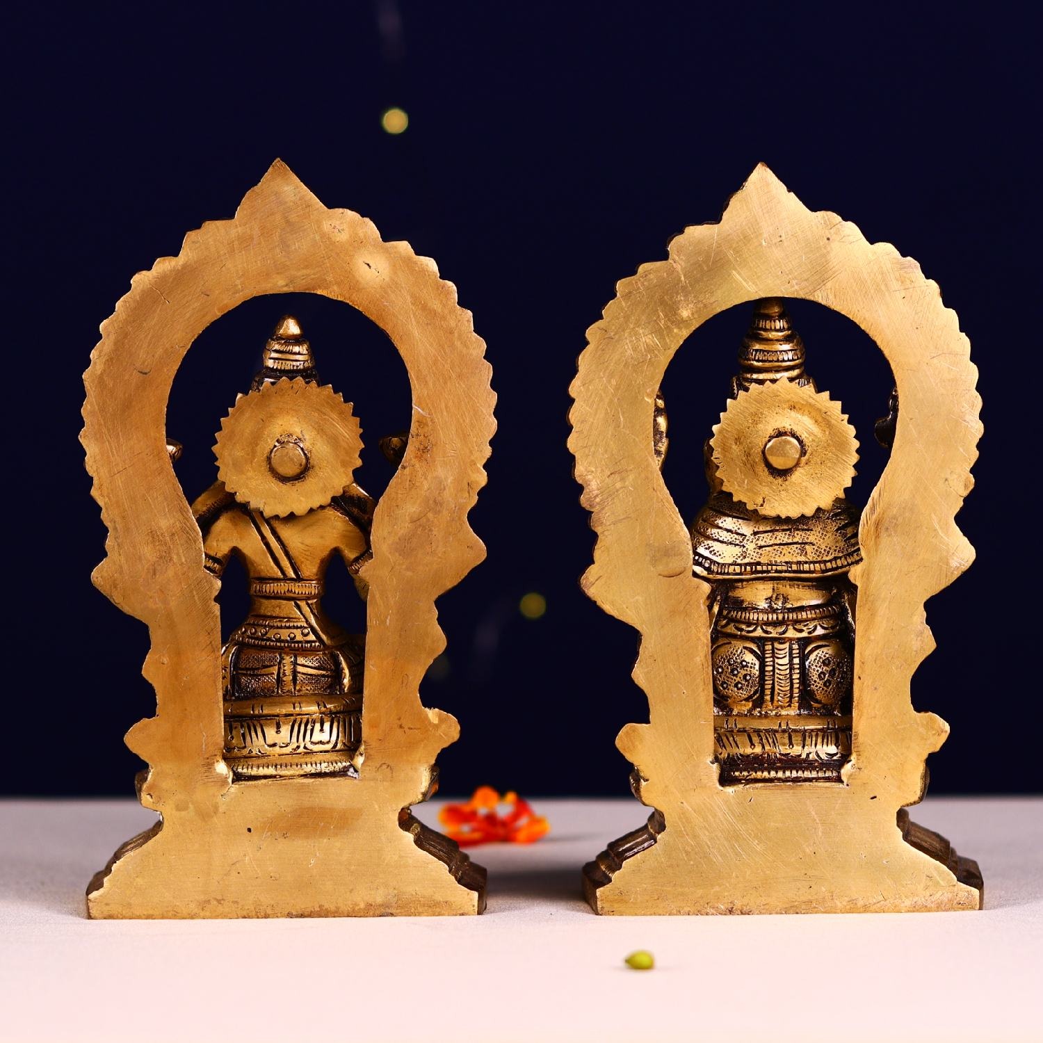 Brass Ganesh Laxmi Pair