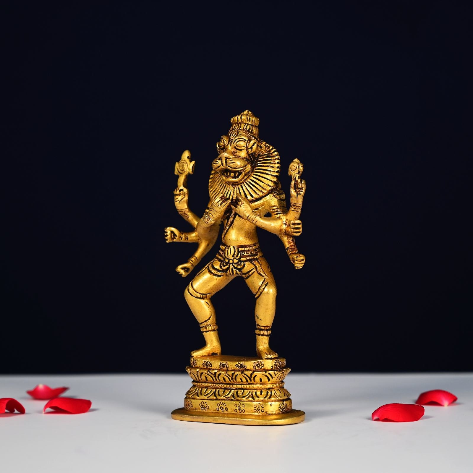 Brass Narasimha Idol