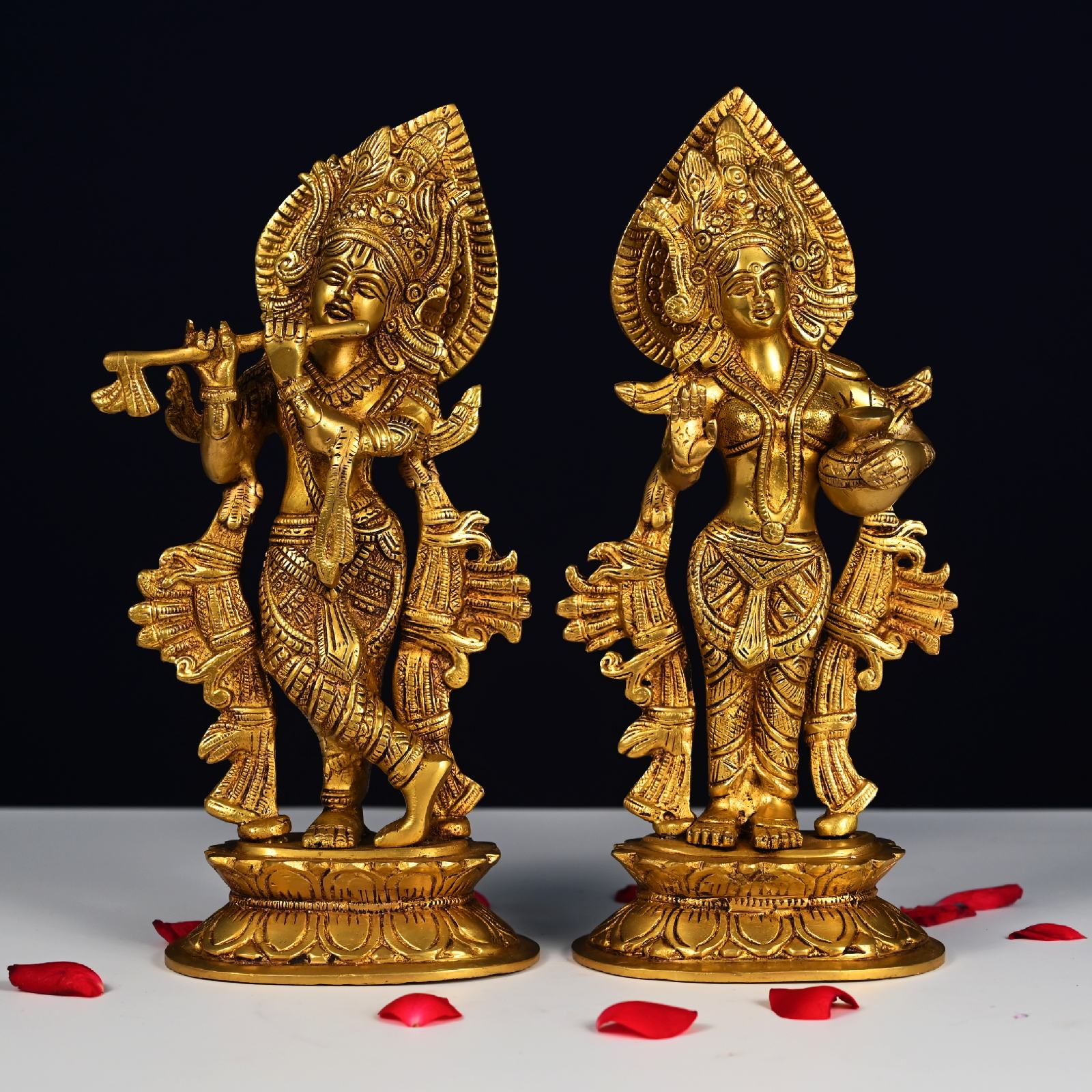 Brass Radha Krishna