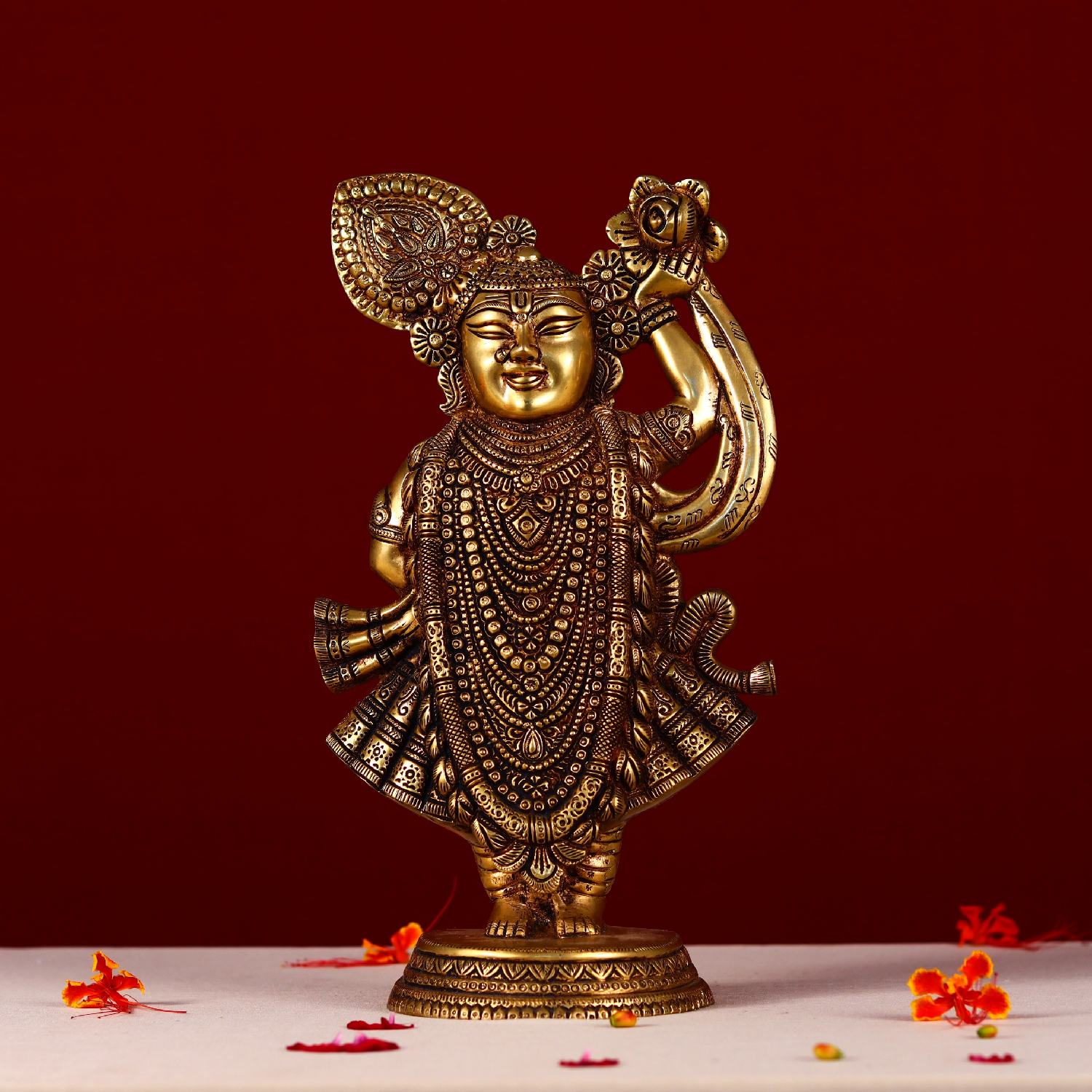 Brass Shreenath Ji Idol