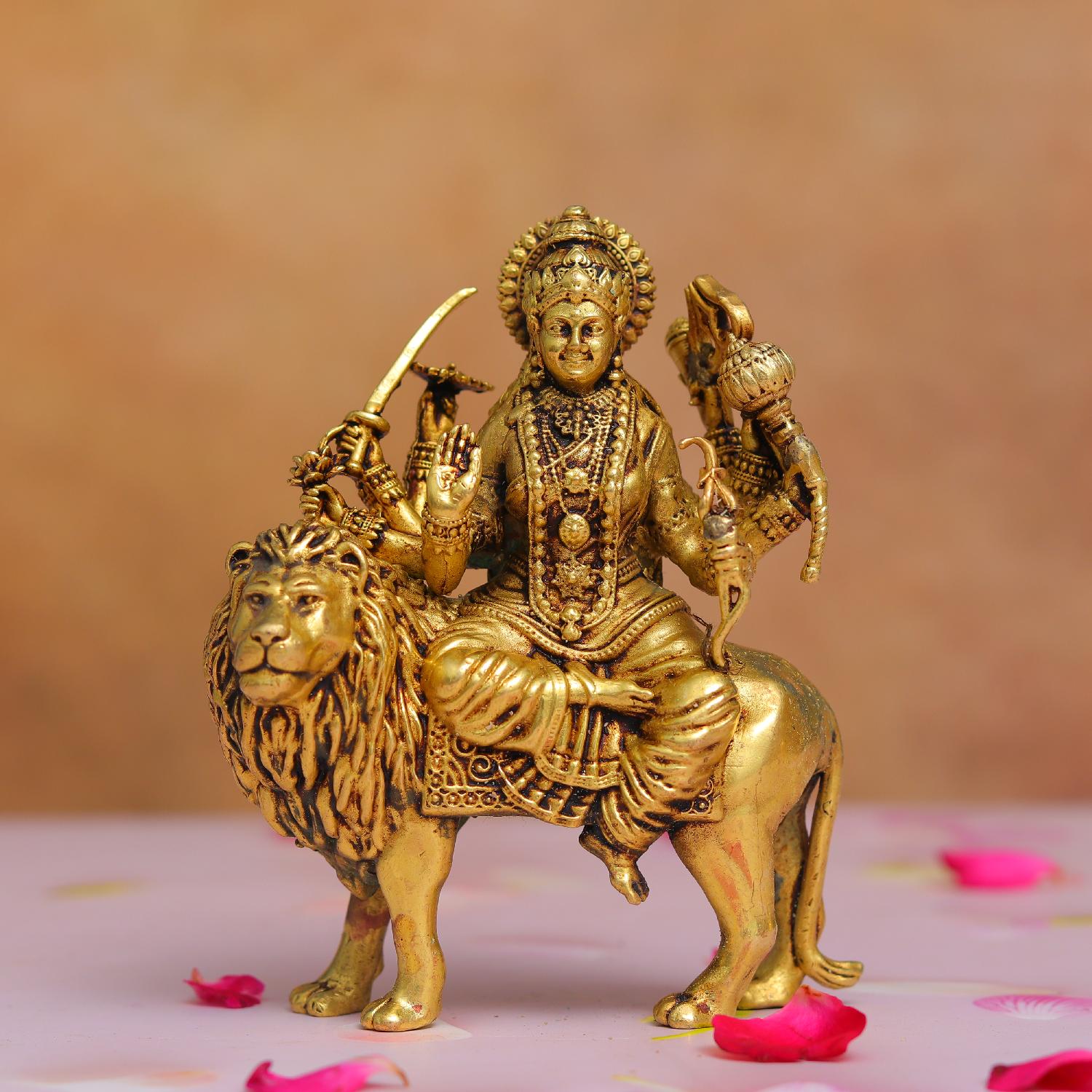 Brass Durga Murti
