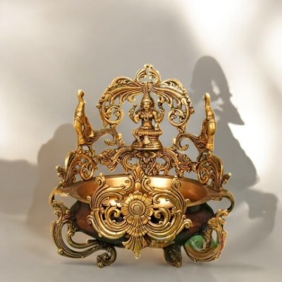 Lakshmi Maa Urli Traditional Brass