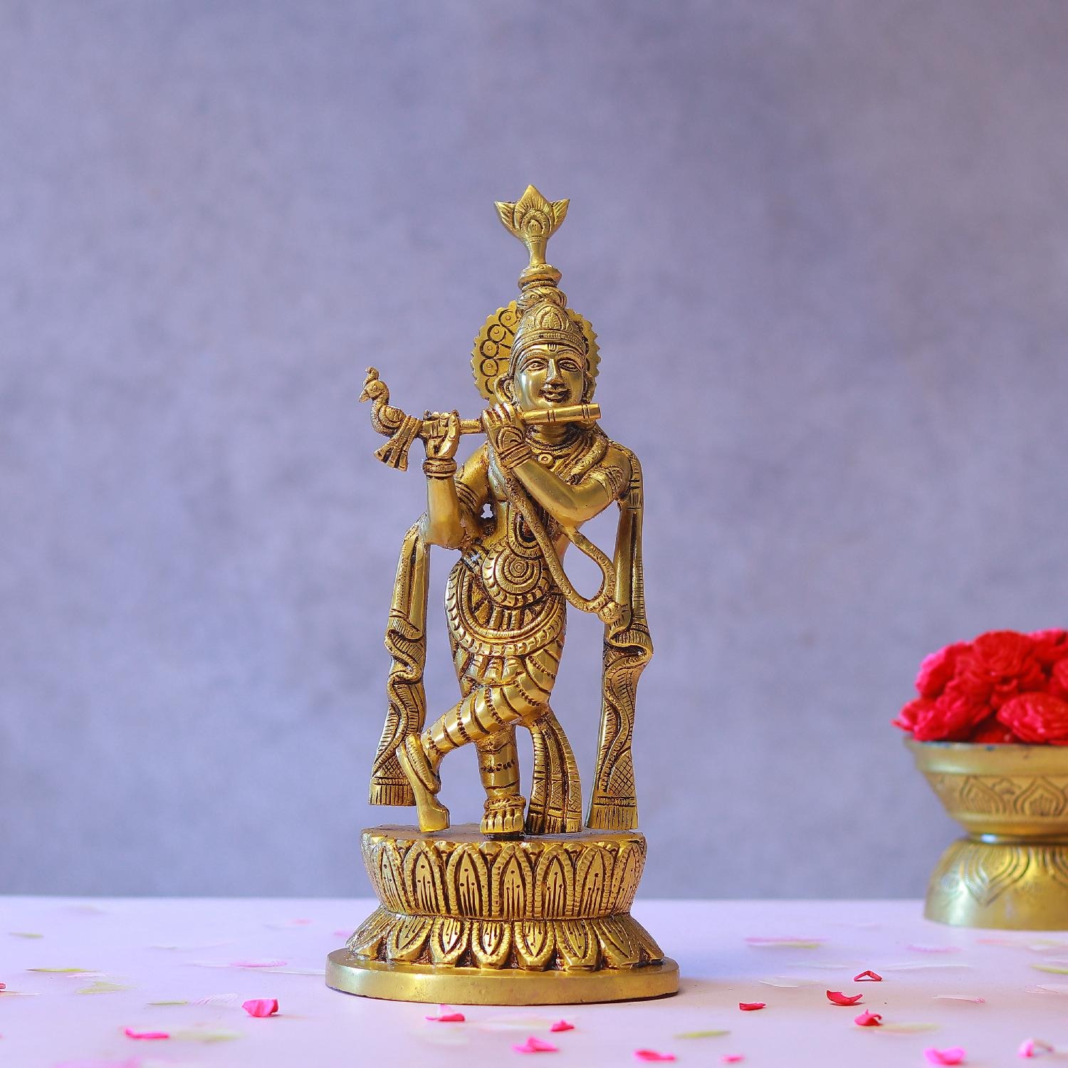 Brass Krishna Murti