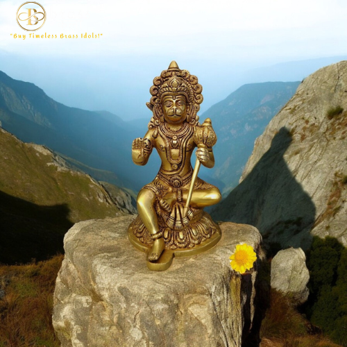 Buy Pure Brass Hanuman Ji God Idol Online