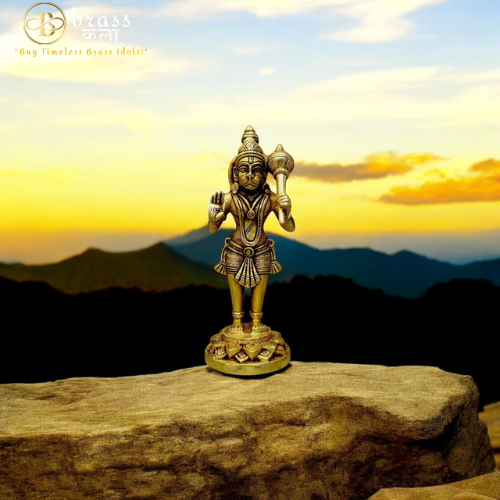 Buy Bajrangbali Brass Hanuman Idol Online